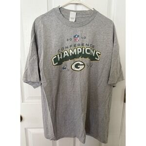Vintage Greenbay Packers 2010 Conference Champions shirt - men's‎ size 2XL